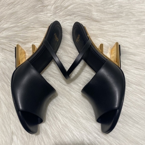 New Fendi First‎ F Heel sandal size 37.5EU - Picture 10 of 15